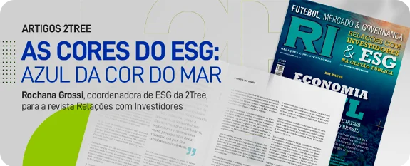 As Cores do ESG: Azul da Cor do Mar